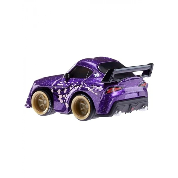 Diecast Metal Oyuncak Araba, 2022 Toyota GR Supra, Mor Renk