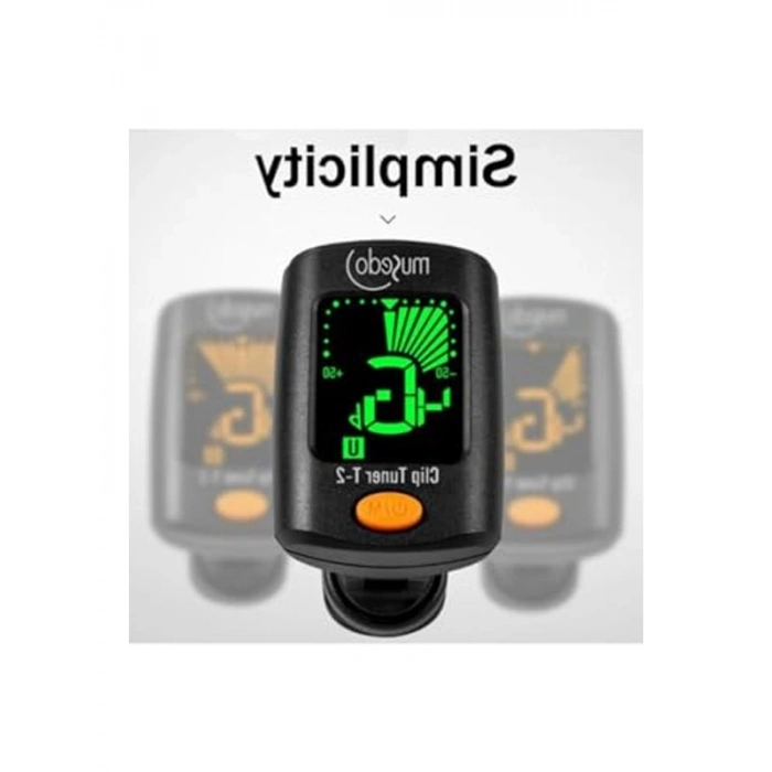 Dijital Akort Aleti - Gitar ve Ukulele için Kromatik