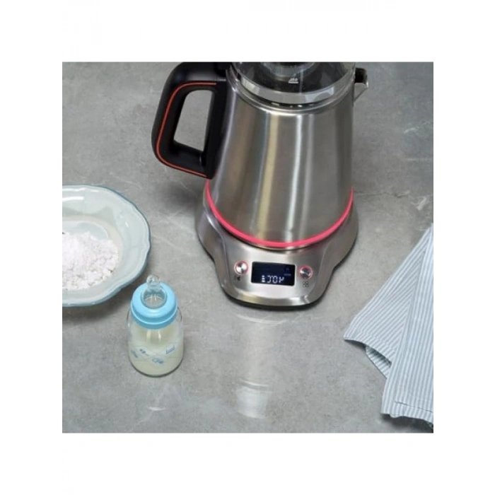 Dijital Çay Makinesi 4 Program Ayarı ile Siyah