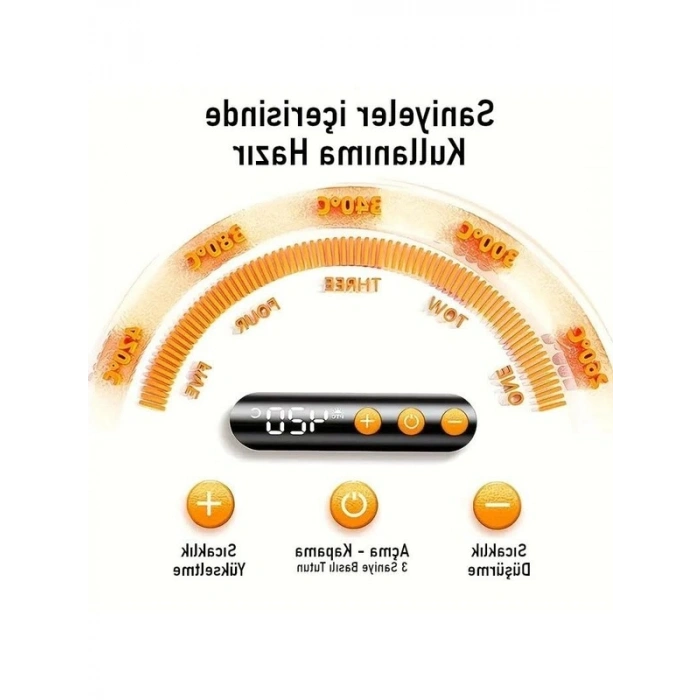 Dijital Ekranlı Ayarlanabilir Sıcaklık Havya Seti, 420°C ve Type-C Şarj