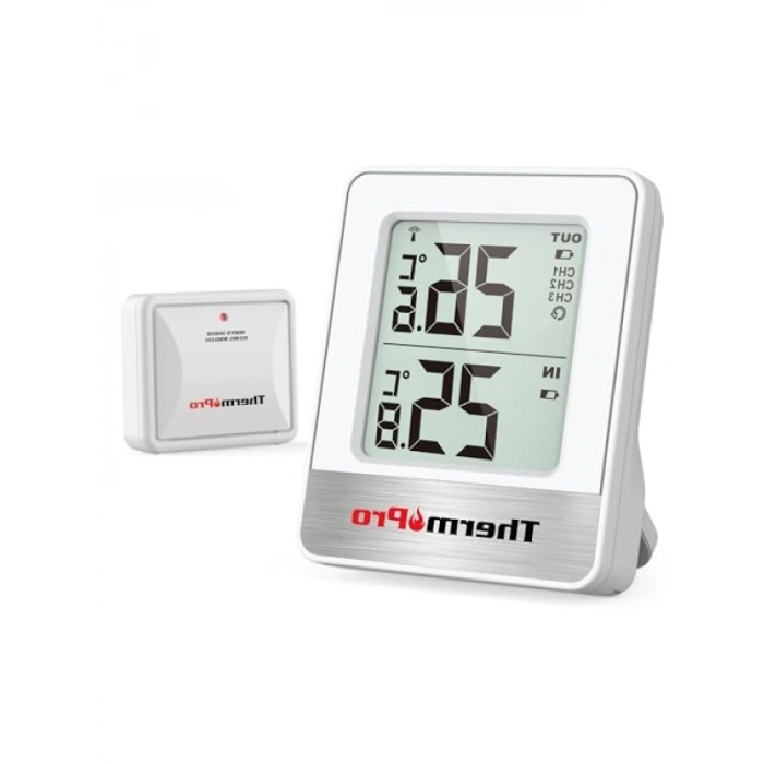 Dijital Ev Termometresi - LCD Ekran, Bluetooth ile İç ve Dış Mekan Ölçümü