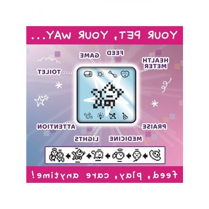 Dijital Evcil Hayvan Yetiştirme Oyuncağı - Retro Tasarım