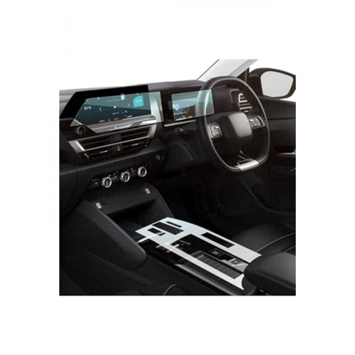 Dijital Gösterge ve Navigasyon Koruyucu Set, Citroen C4 MAX 2025