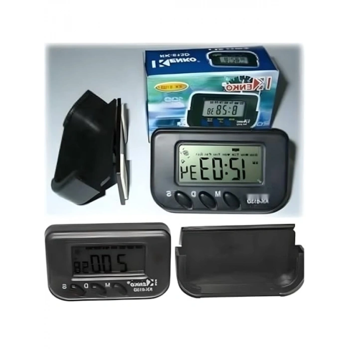 Dijital Masa ve Araba Saati, Alarm ve Kronometre Özellikli