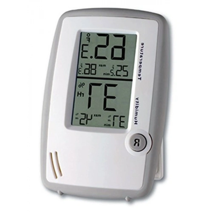 Dijital Min-Max Thermo-Higrometre - Siyah