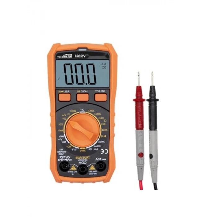 Dijital Multimetre, Avometre, NCV, Işıklı Ekran