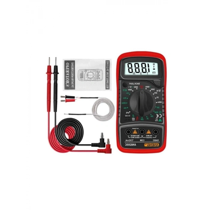 Dijital Multimetre, Taşınabilir, LCD Ekran