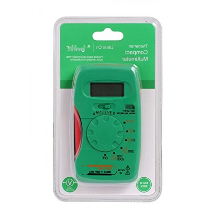 Dijital Multimetre - Voltmetre/Ampermetre/OHM Test Cihazı