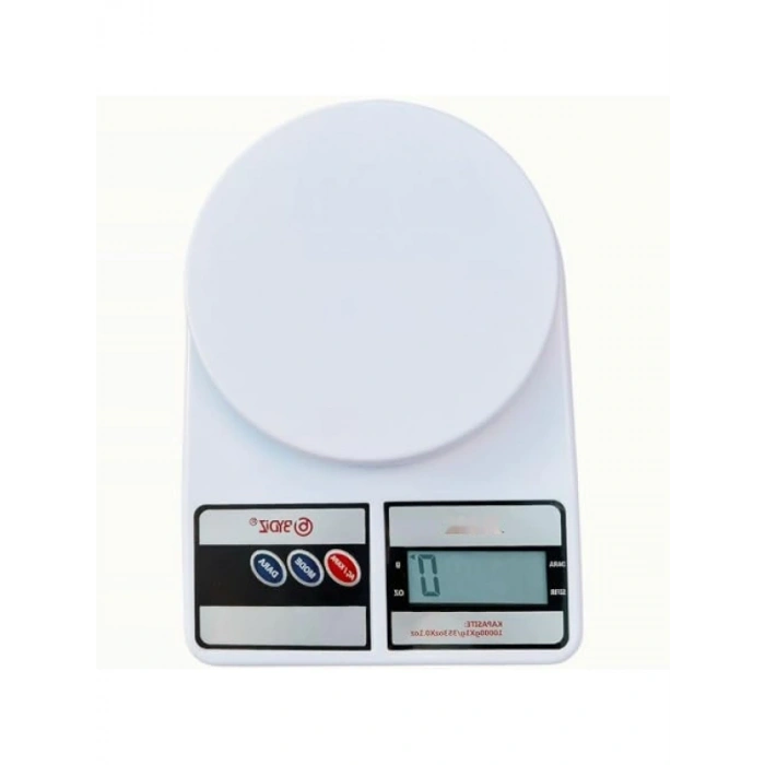 Dijital Mutfak Terazisi - 10 kg Kapasite ve LCD Ekran