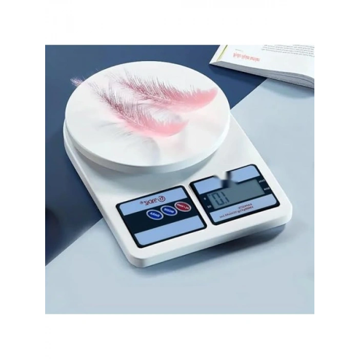 Dijital Mutfak Terazisi - 10 kg Kapasite ve LCD Ekran
