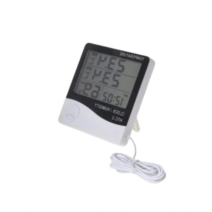 Dijital Termometre ve Nem Ölçer - İç ve Dış Mekan Kullanımı