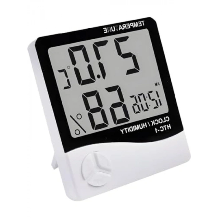 Dijital Termometre ve Nem Ölçer - Masa Tipi