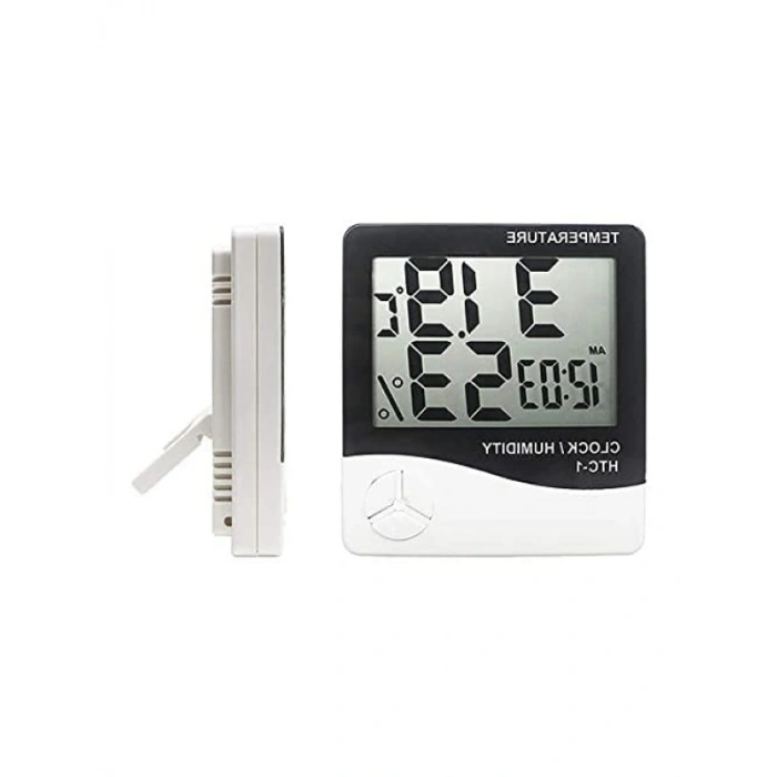 Dijital Termometre ve Nem Ölçer - Masa Tipi