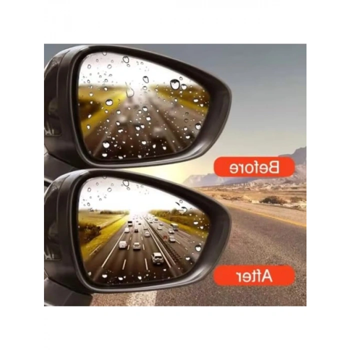 Dikiz Aynası Yağmur Kaydırıcı Film, 2li Set