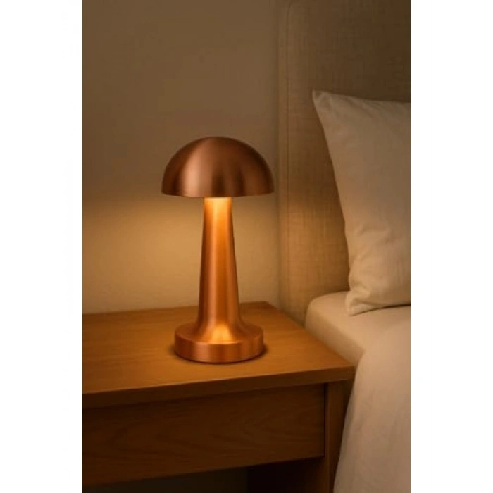 Dimmerli Şarjlı Masa Lambası - 3 Renk Işık Modu