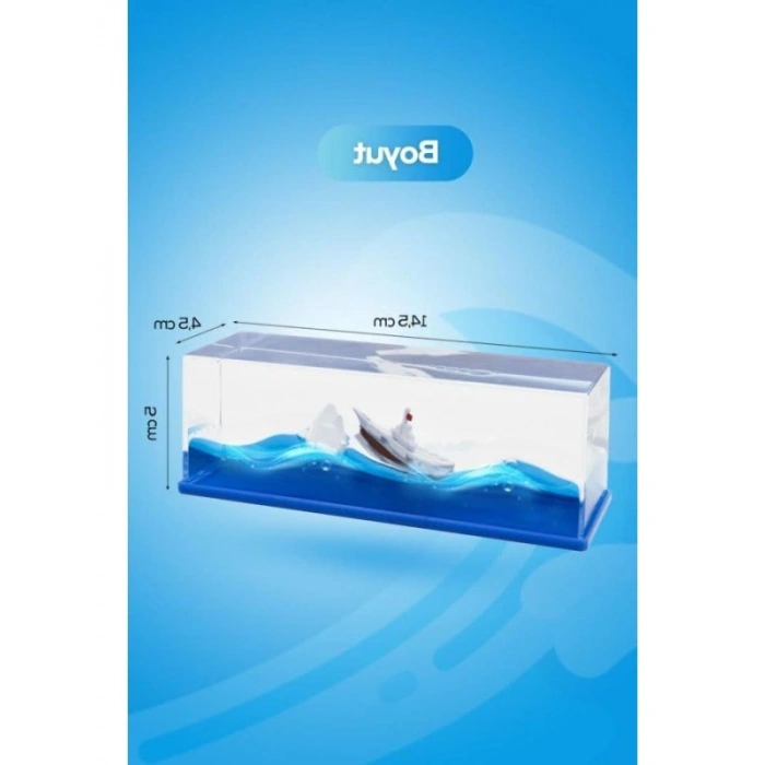 Dinamik Hareketli Gemi Biblosu - Interaktif Su Manzarası