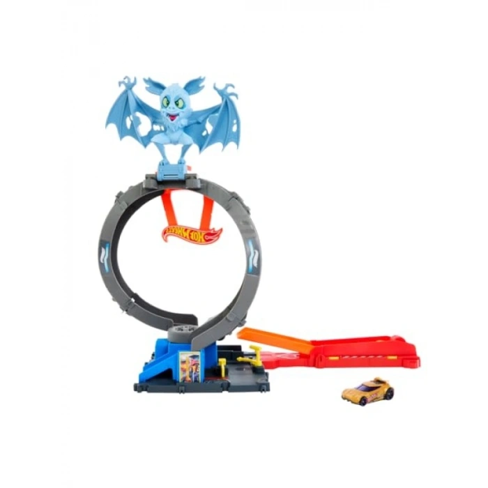 Dinamik Lastik Döngü Saldırı Oyun Seti ve 1:64 Ölçekli Araba