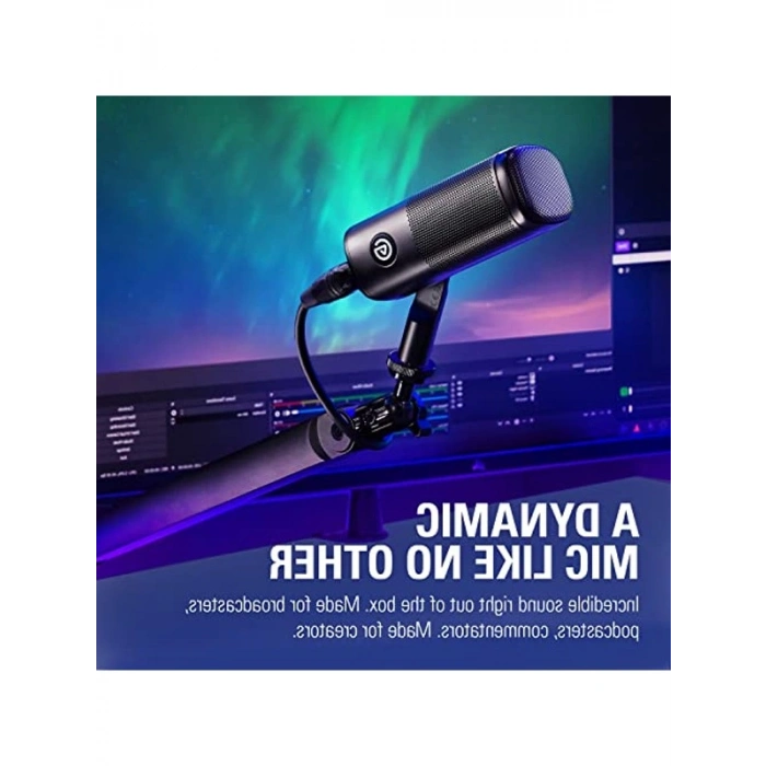 Dinamik XLR Mikrofon, Arka Plan Gürültüsünü Bastırır