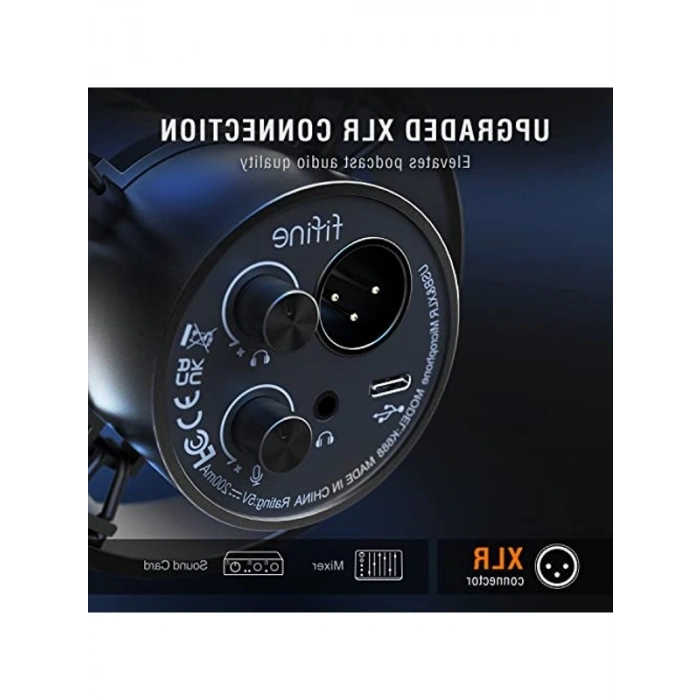 Dinamik Youtuber Mikrofonu, Bilgisayar ve Stüdyo Kullanımı için