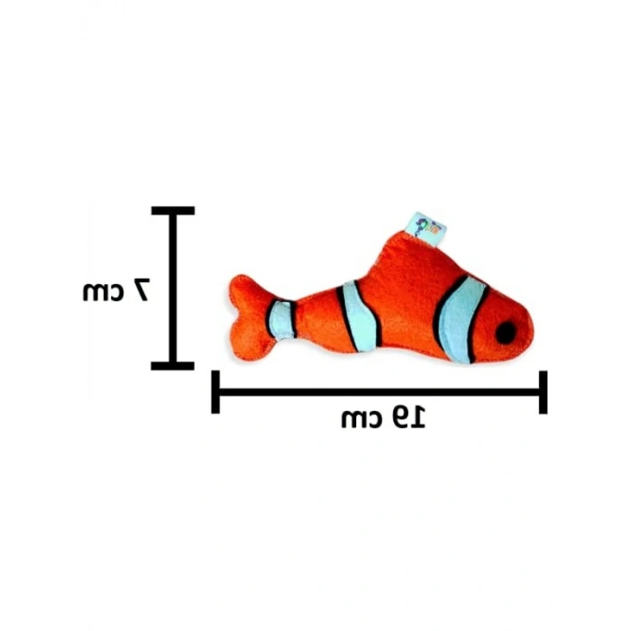 Dino Nemo 18cm Catnip + Kedi Zili