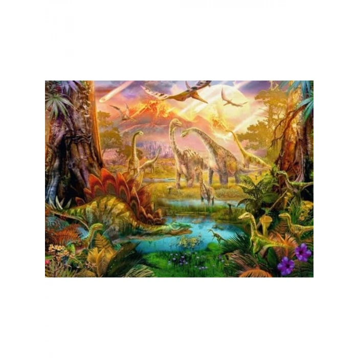 Dinozor Temalı 500 Parça Puzzle Seti