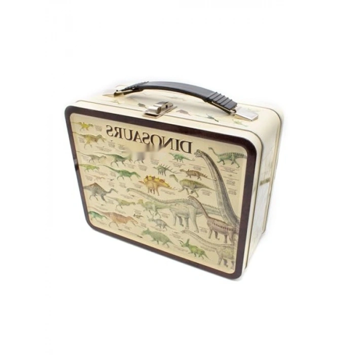 Dinozor Temalı Eğlence Kutusu - Teneke Saklama Kutu
