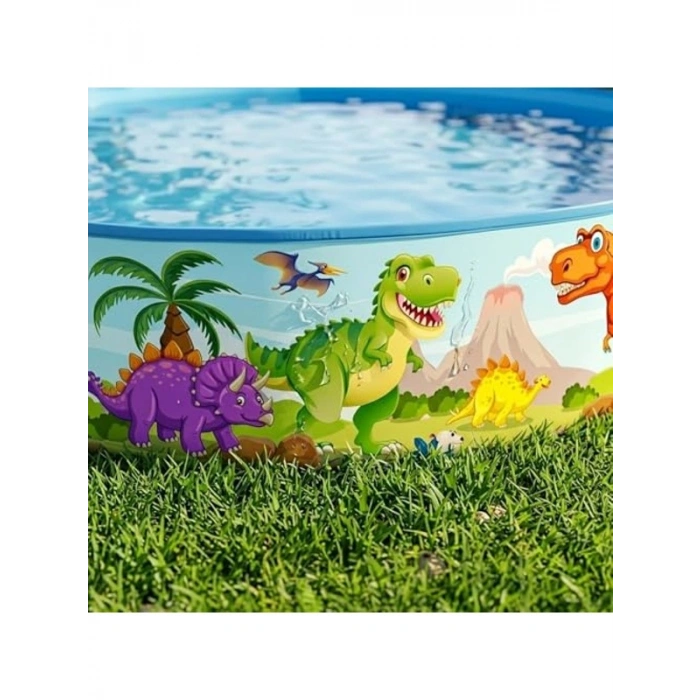 Dinozor Temalı Katlanabilir Çocuk Havuzu – 240 cm x 46 cm 51508