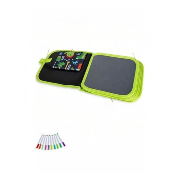 Dinozor Temalı Silinebilir Doodle Çizim Defteri