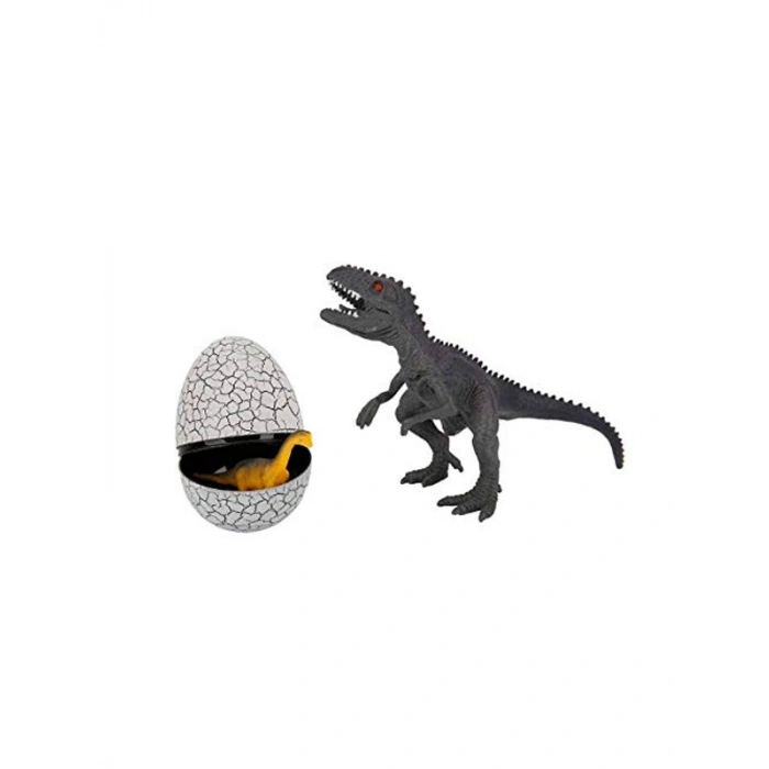 Dinozor ve Yavrusu Oyun Seti - Renkli Eğlenceli Figürler