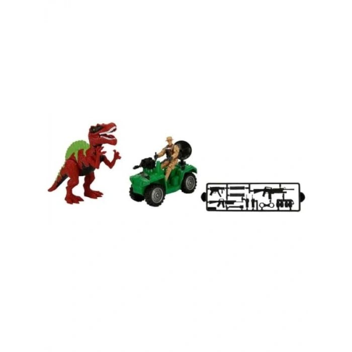 Dinozor Yakalayıcı Oyun Seti - 13 Parça Eğlenceli Set