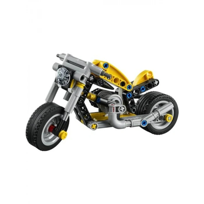 Direksiyon ve Motor ile Motosiklet Yapım Seti, 151 Parça