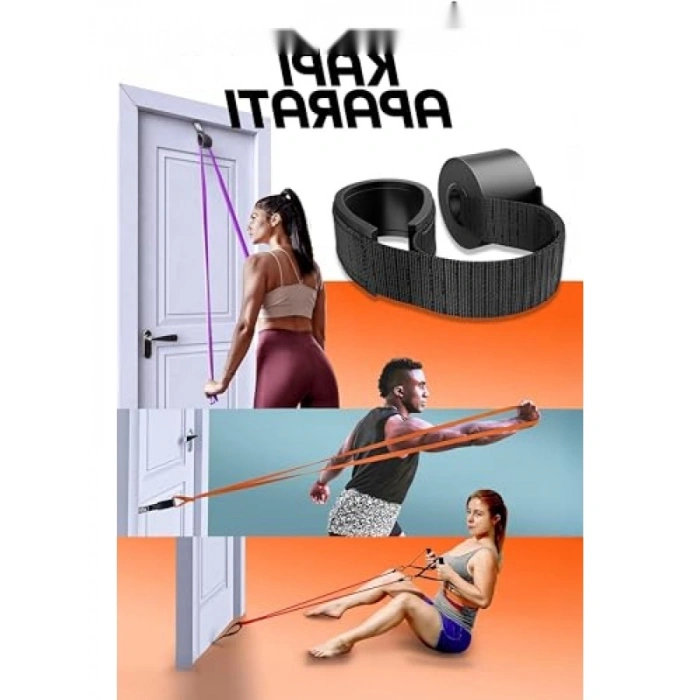 Direnç Bandı Kapı Aparatı - Evde Antrenman İçin