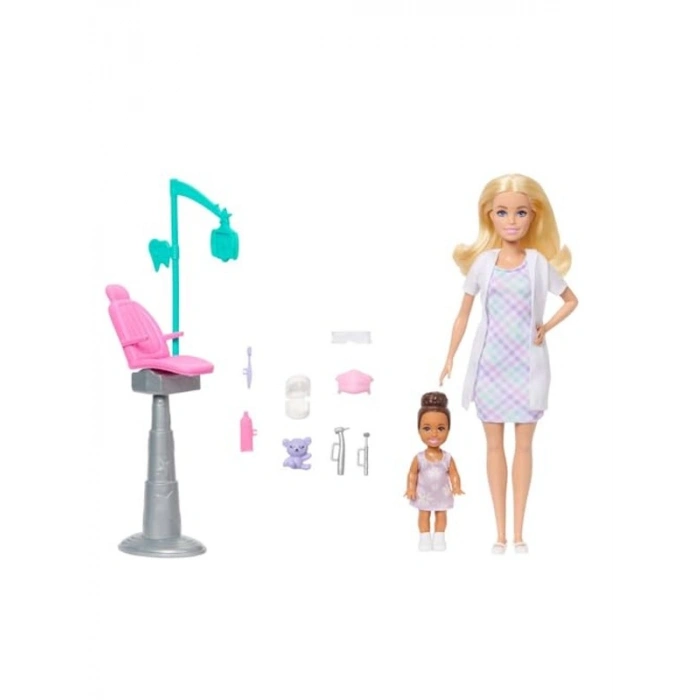 Diş Hekimi Oyun Seti, Barbie ile Eğlenceli Deneyim