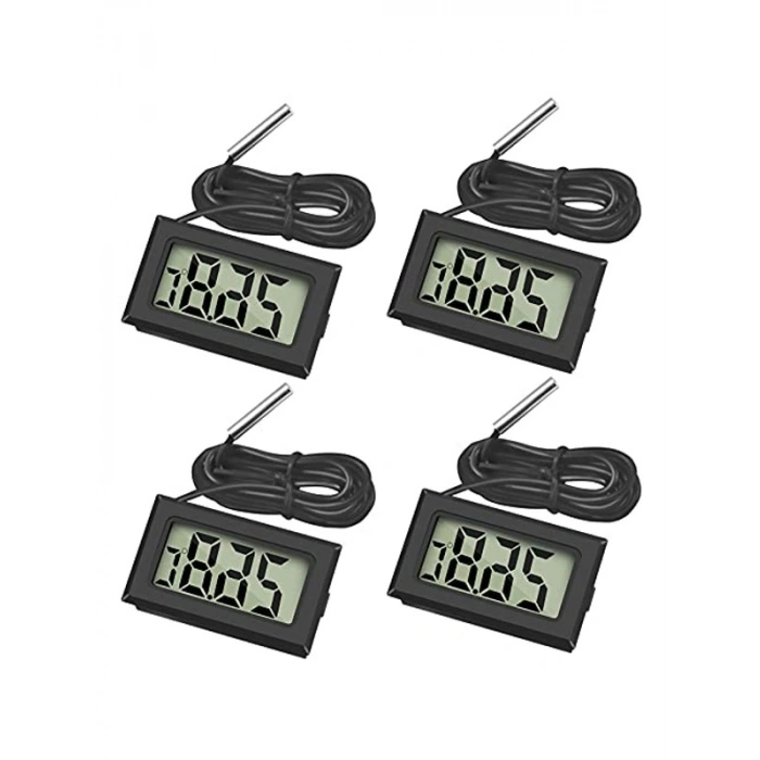 Dış Mekan için Dijital LCD Termometre ve Harici Sensör