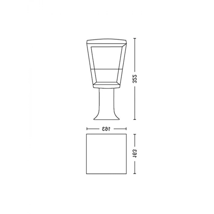 Dış Mekan için Kısılabilir Akıllı LED Bahçe Lambası