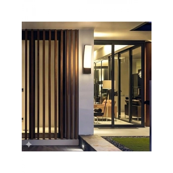 Bahçe Duvarı için LED Aplik, Modern Tasarım ve 3200 Lümen Işık