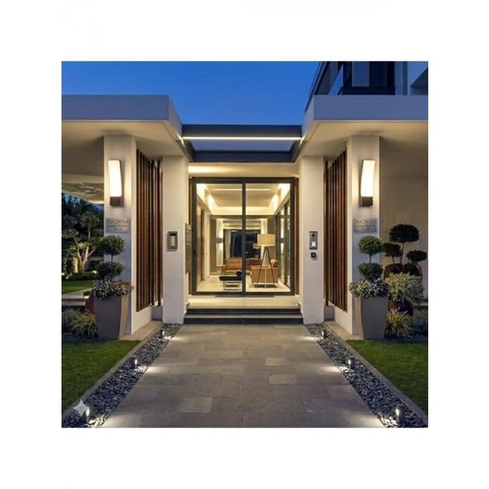 Bahçe Duvarı için LED Aplik, Modern Tasarım ve 3200 Lümen Işık