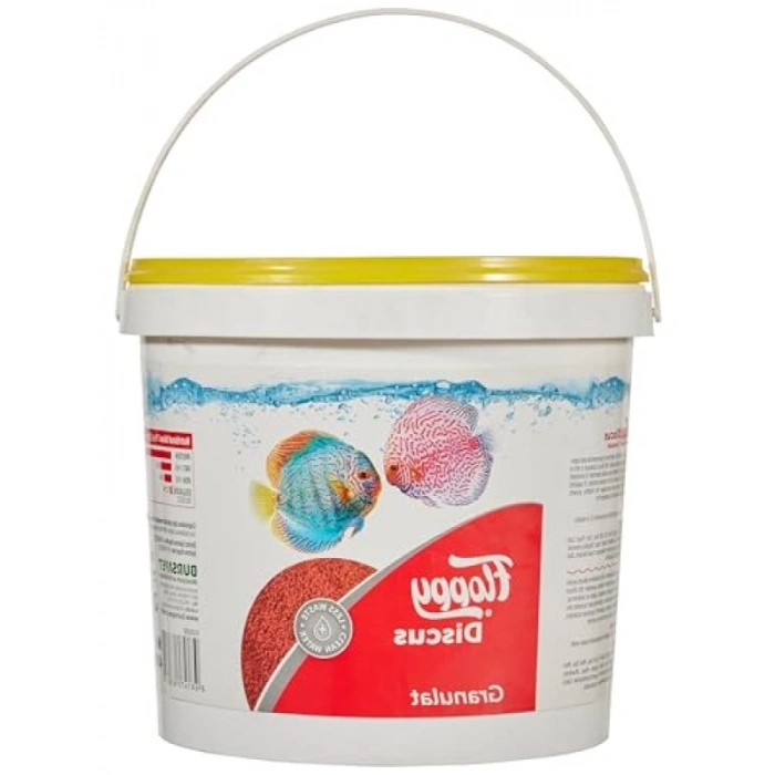 Discus Balıkları İçin Granül Yem - 4KG Kova