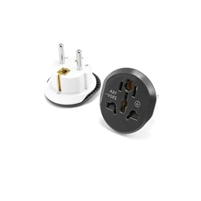 Dişi Türk Erkek Fiş Dönüştürücü Adaptör - Universal