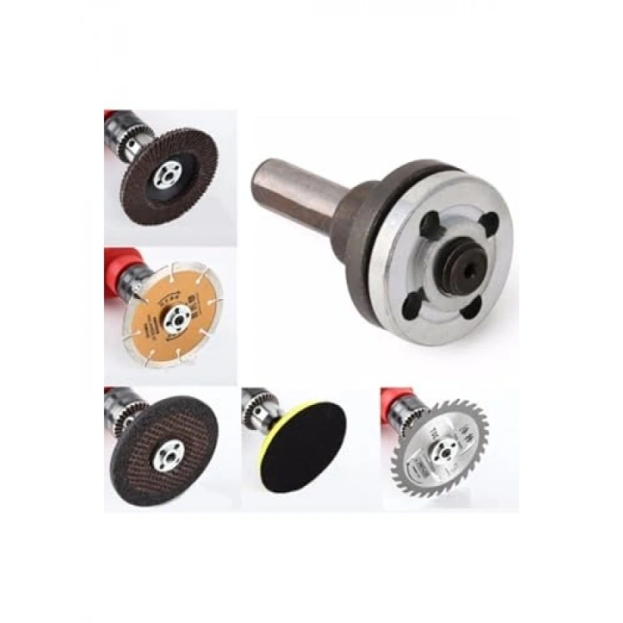 Disk Bağlama Adaptör Seti, Somunlu Matkap için