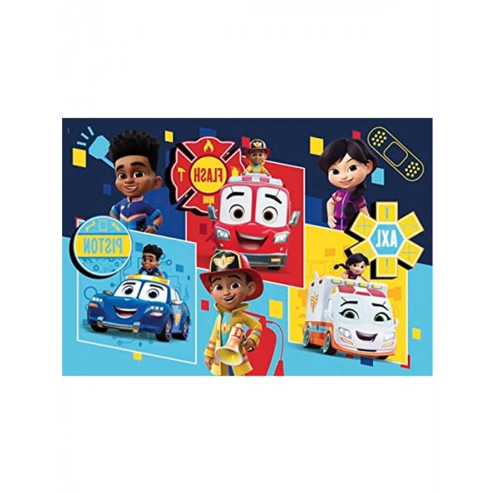 Disney Firebud Temalı 24 Parça Maxi Puzzle