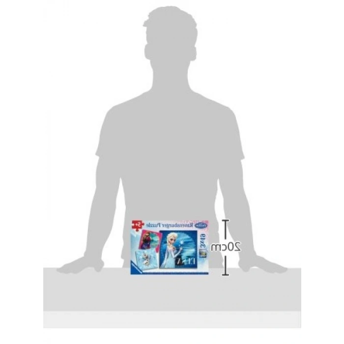 Disney Frozen Temalı Puzzle - 3x49 Parça