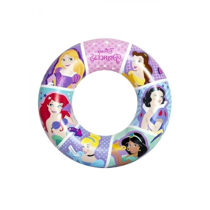 Disney Princess Temalı 56 cm Yüzme Simidi - Eğlenceli Su Aktiviteleri