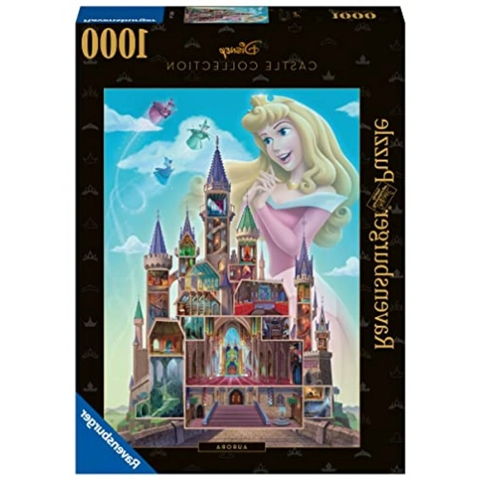 Disney Uyuyan Güzel Temalı 1000 Parça Puzzle Seti