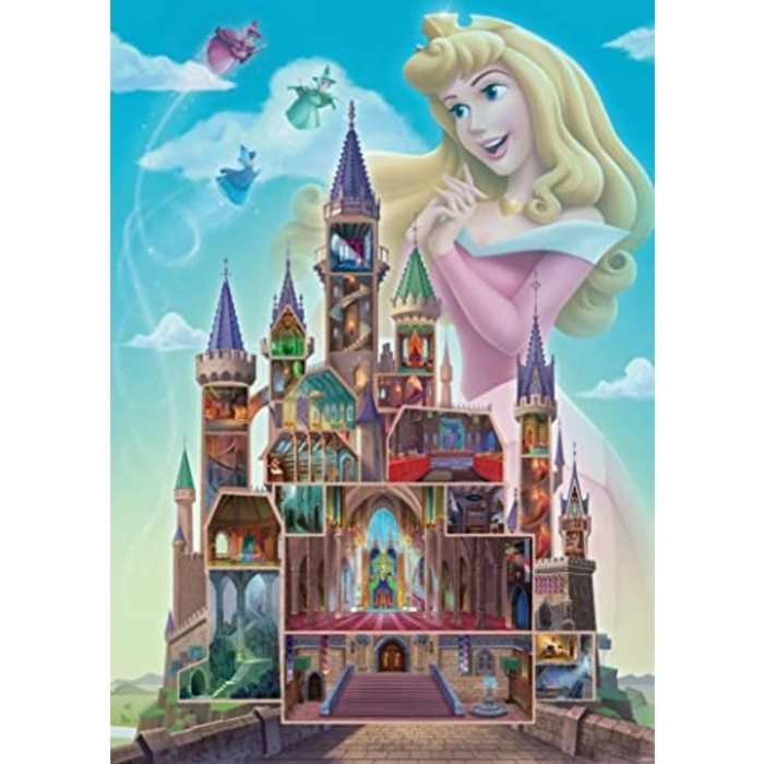 Disney Uyuyan Güzel Temalı 1000 Parça Puzzle Seti
