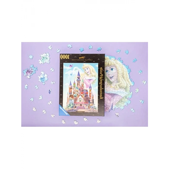 Disney Uyuyan Güzel Temalı 1000 Parça Puzzle Seti