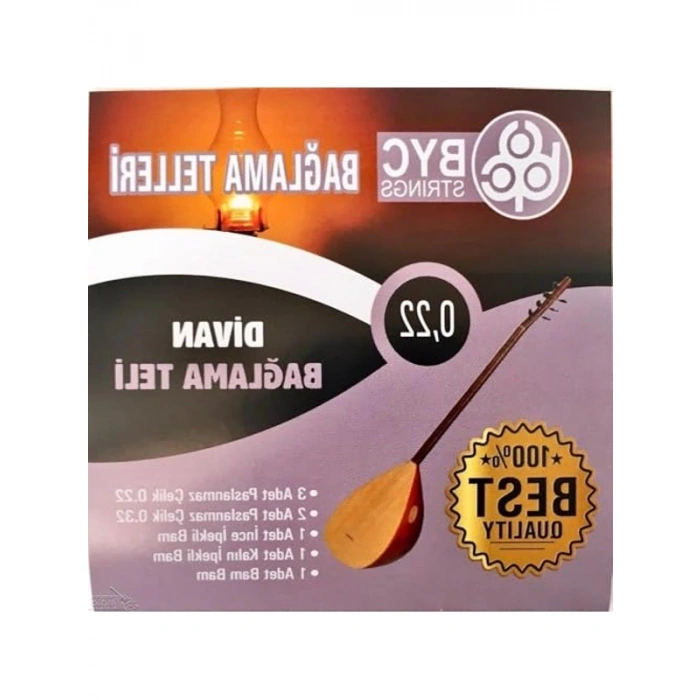 Divan Saz Teli Seti, Bam Bam Teli ile Birlikte