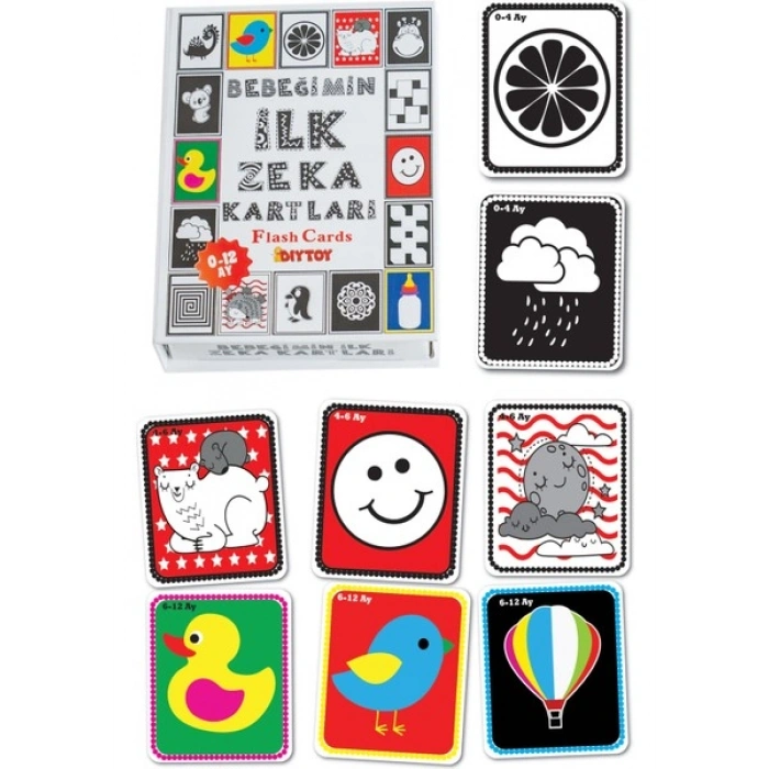 Diytoy Cards Book Bebeğim İlk Zeka Kartları