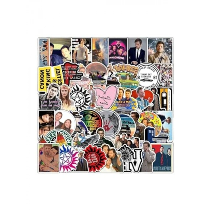 Dizi Temalı Sticker Seti, Macbook ve Tabletler İçin 1. Seri