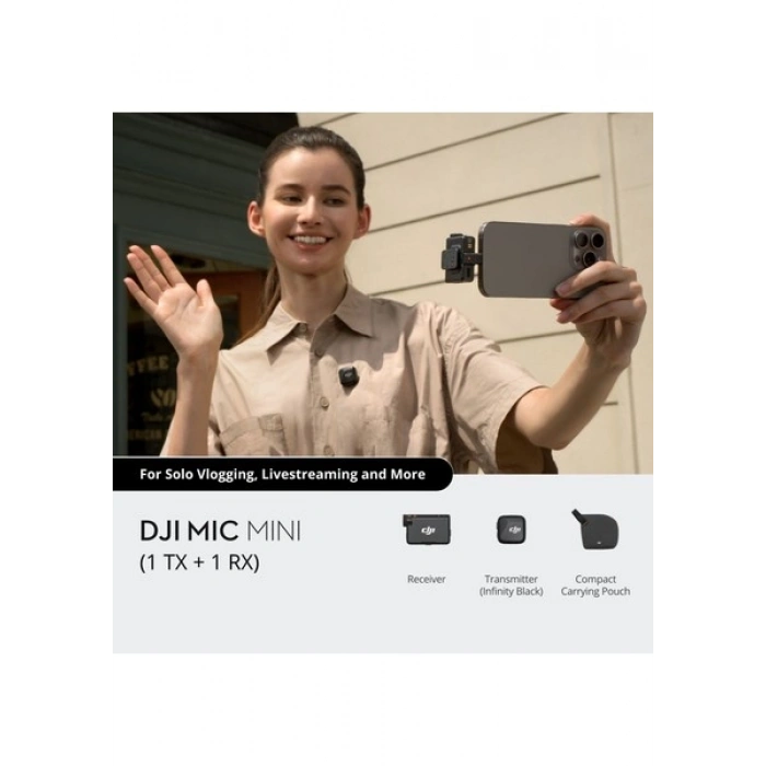 DJI MIC MINI (1TX +1 RX +CHARGING CASE)